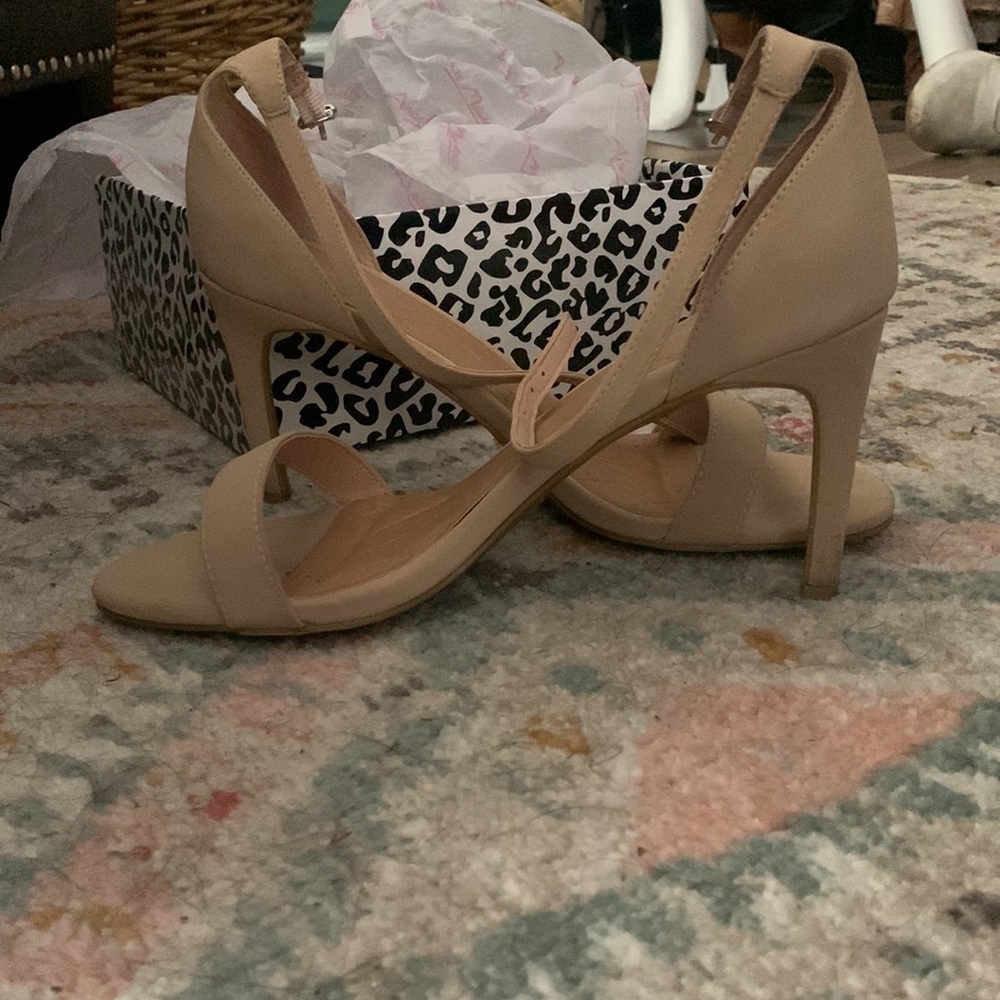 Ankle strap heels